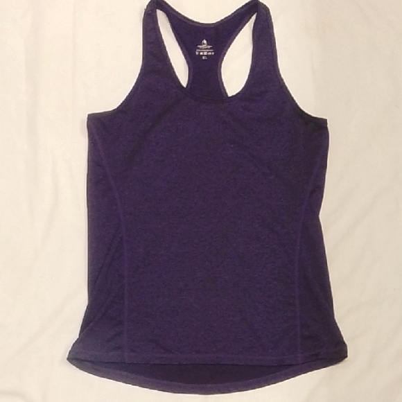 Purple Racerback Tank Top - Picture 1 of 4